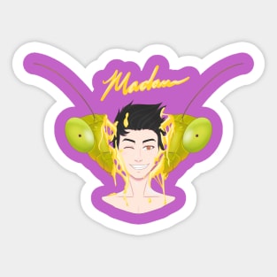 Mantis Girl Sticker